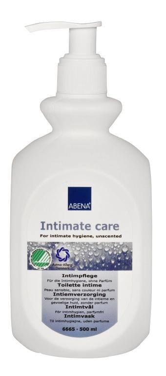 Tvål intimtvål Abena pH3-4 oparfymerad 500ml med pump
