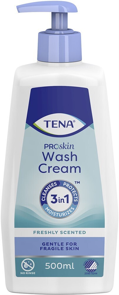 Tvättkräm TENA 500ml med pump