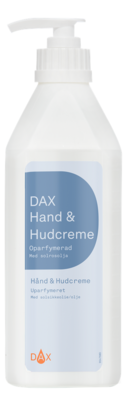 Hand och hudkräm Dax oparfymerad 600ml m pump