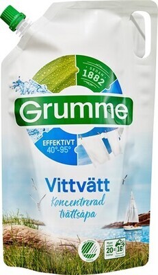 Tvättmedel Grumme Flytande vittvätt 800 ml