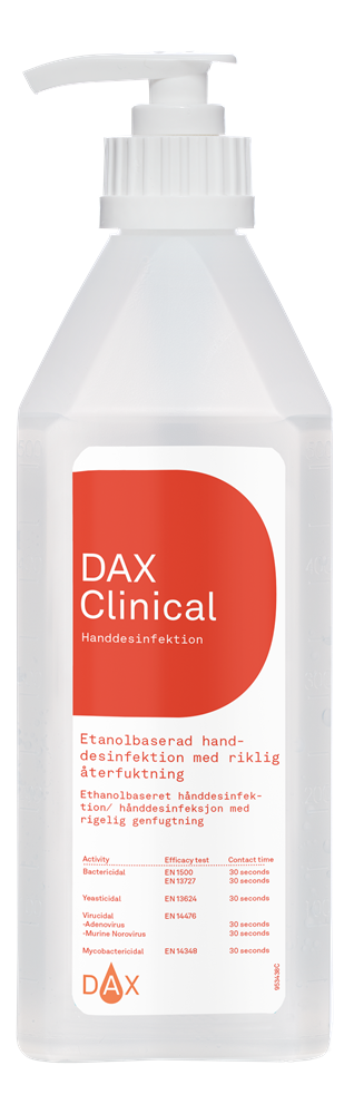 Handdesinfektion Dax Clinical 600 ml med pump