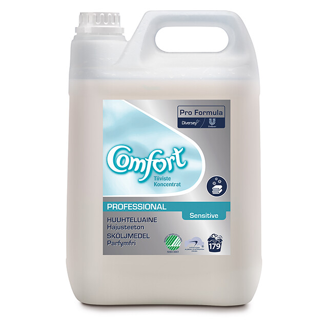 Sköljmedel Comfort Sensitive vit 5L