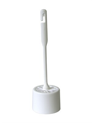 Wc set vit borste och kopp 40 cm skaft
