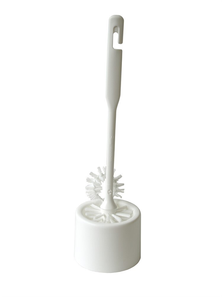 Wc set vit med spolrens 40 cm skaft