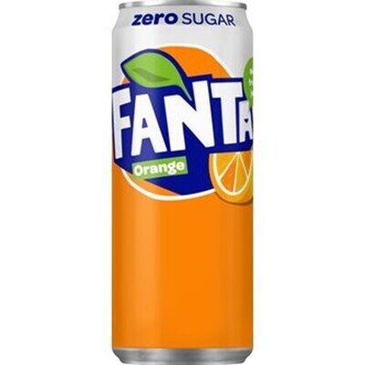 Fanta Orange Zero 33 cl 1-pack