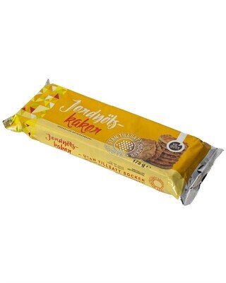 Jordnötskakor utan vanligt socker 175g