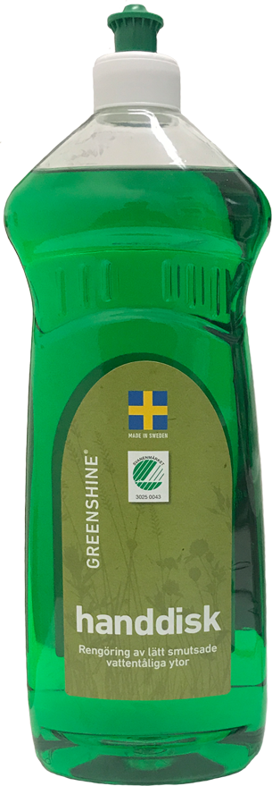 Diskmedel Greenshine PET 1L