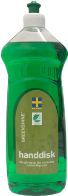 Diskmedel Greenshine PET 1L