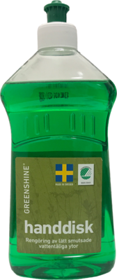 Diskmedel Greenshine PET 0,5 L
