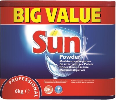 Maskindiskmedel Sun 6 kg