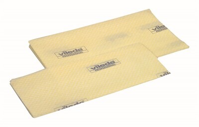 Moppduk gul engångs, impregnerad 60x24cm 50st/fp