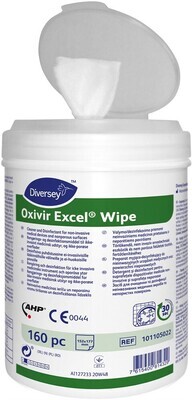 Ytdesinfektion Oxivir Excel preparerade dukar 160st/fp