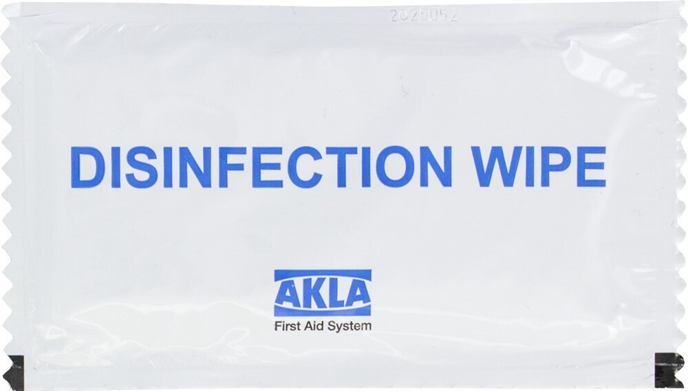 Ytdesinfektion servett Akla singelpack