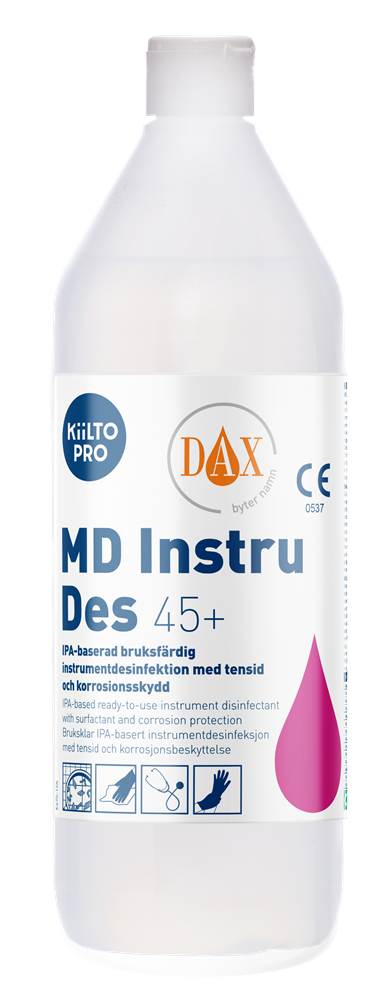 Ytdesinfektion Kiilto Pro Md Instr Des 45+ 1000ml