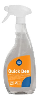 Ytdesinfektion Kiilto Pro Quick Des spray 750 ml