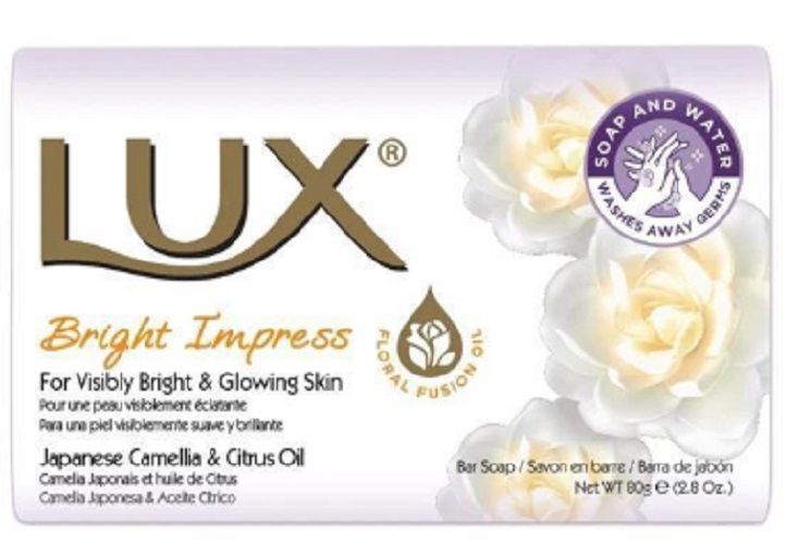 Tvål fast Lux Soap White Velvet 80