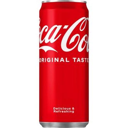 Coca-cola Original 33cl burk 1-pack