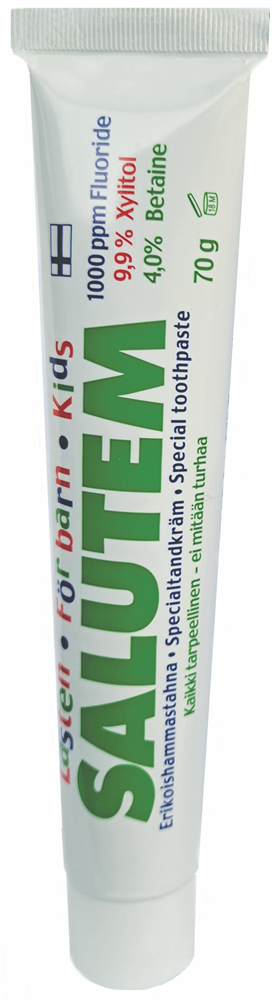 SALUTEM Specialtandkräm för barn 70g