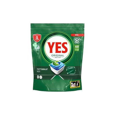 Maskindisk Yes Allt i ett Orginal 48 st/fp