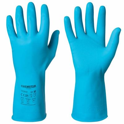 Hushållshandske mjuk Latex m flossad insida
