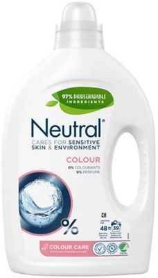 Tvättmedel Neutral color oparfymerad Flytande 1,95 L