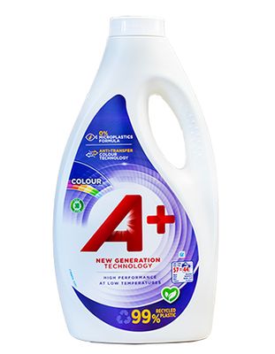 Tvättmedel A+ Flytande Color 2,2 L