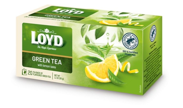 Grönt Te Citron 20st påsar per förp.