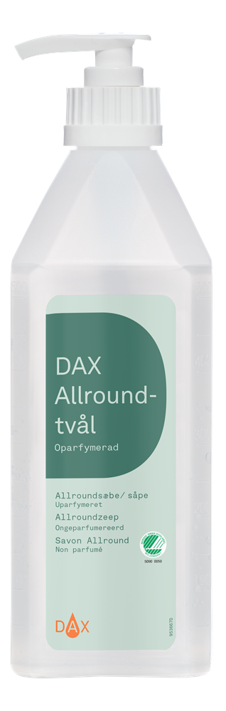 Tvål Dax allround oparfymerad med pump 600ml