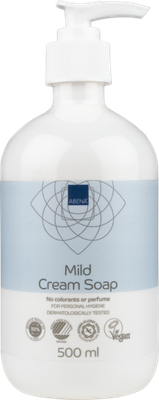 Tvål Abena oparfymerad 500ml med pump