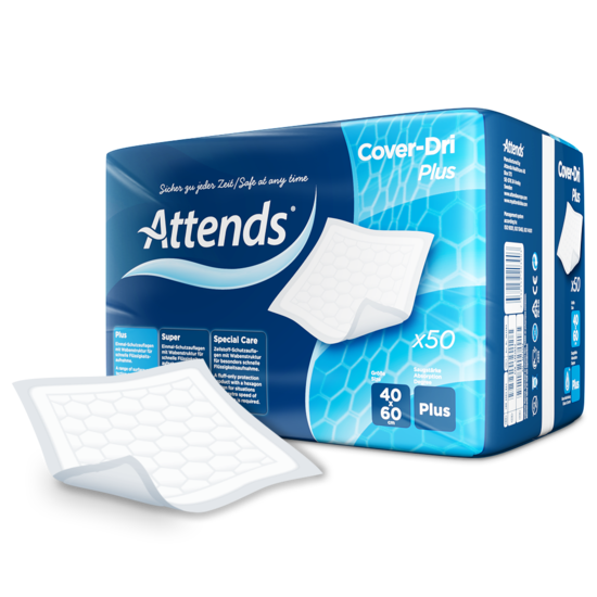 Inkontinensskydd Attends Cover-Dri Plus 40x60 cm 50 st/fp