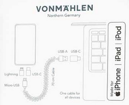 Ladekabel all-in-one, allroundo