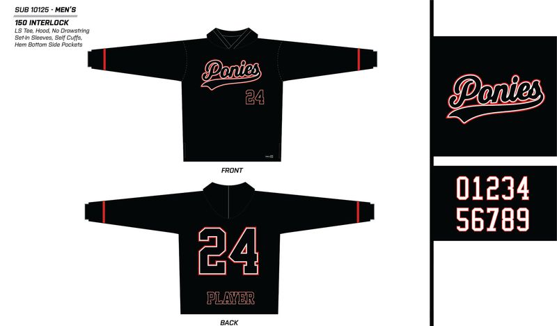 Youth Ponies  Sweatshirt 80125