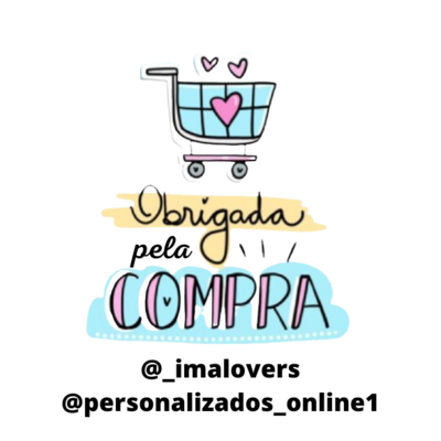 Tags personalizadas de agradecimento C/S imã
