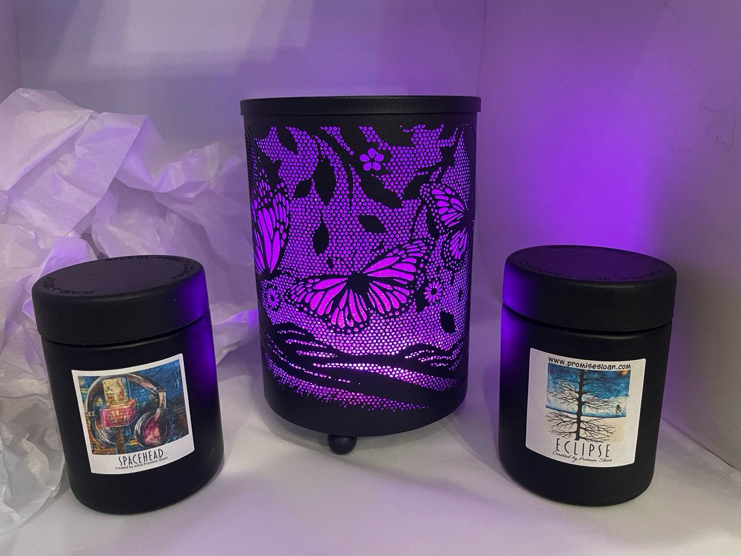 Butterfly Wax Burner Melt Combo