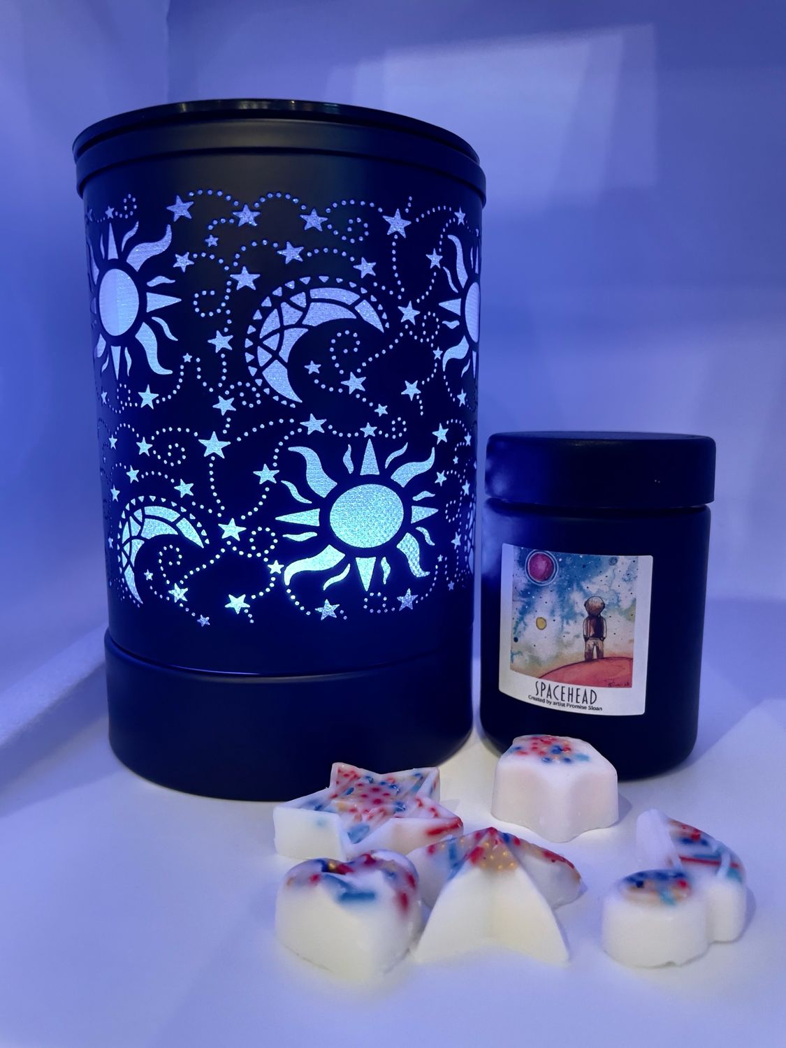 Space Wax Burner With Melts