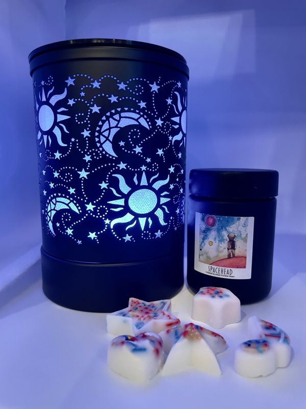 Space Wax Burner With Melts
