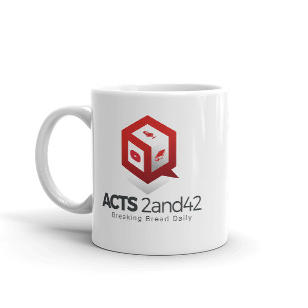 Acts 2and42 Coffee Mug