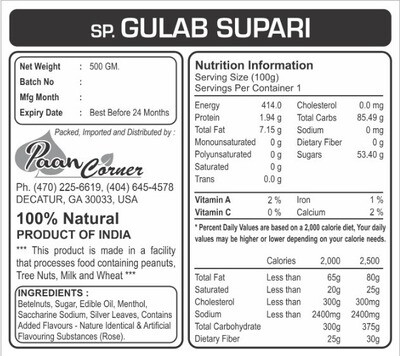 Gulab Supari