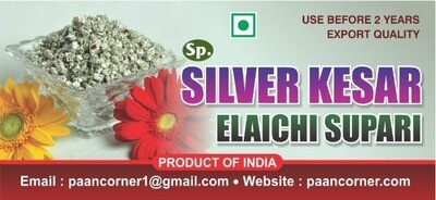 Silver Kesar Elaichi Supari