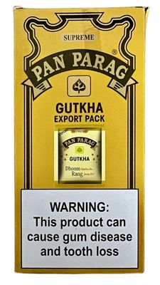 Yellow PanParag Gutkha
