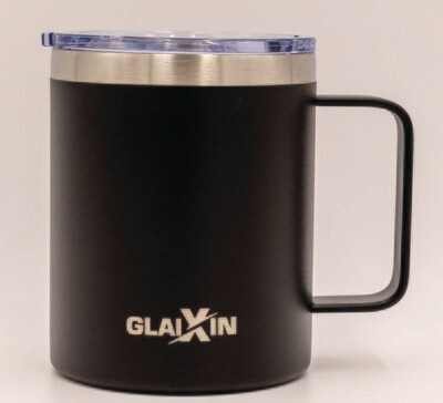GlaiXin 12 oz Stainless Steel Coffee Mug