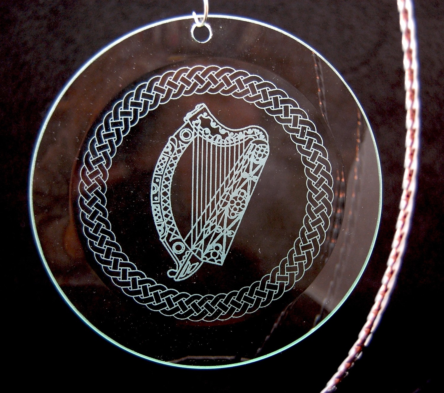 Irish Harp Ornament