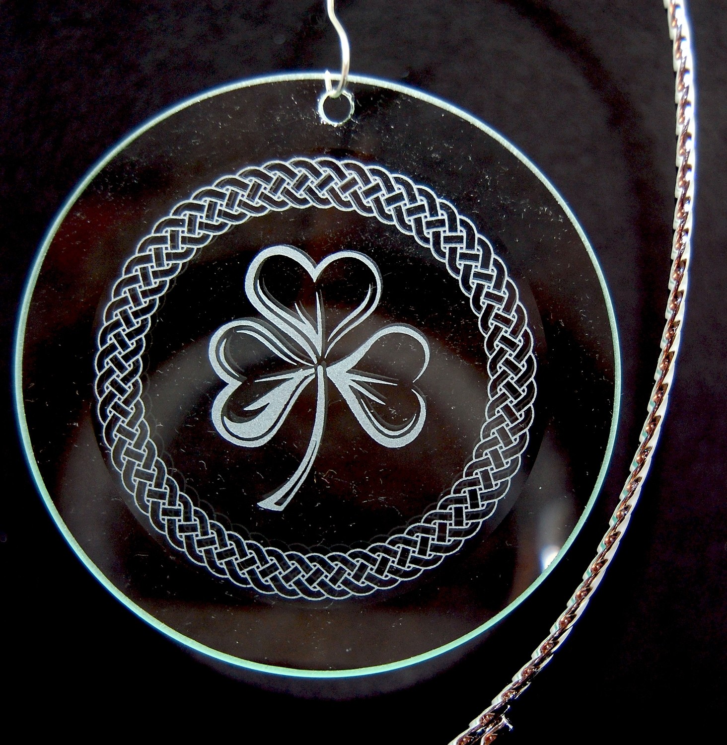 Irish Shamrock Ornament