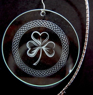 Irish Shamrock Ornament