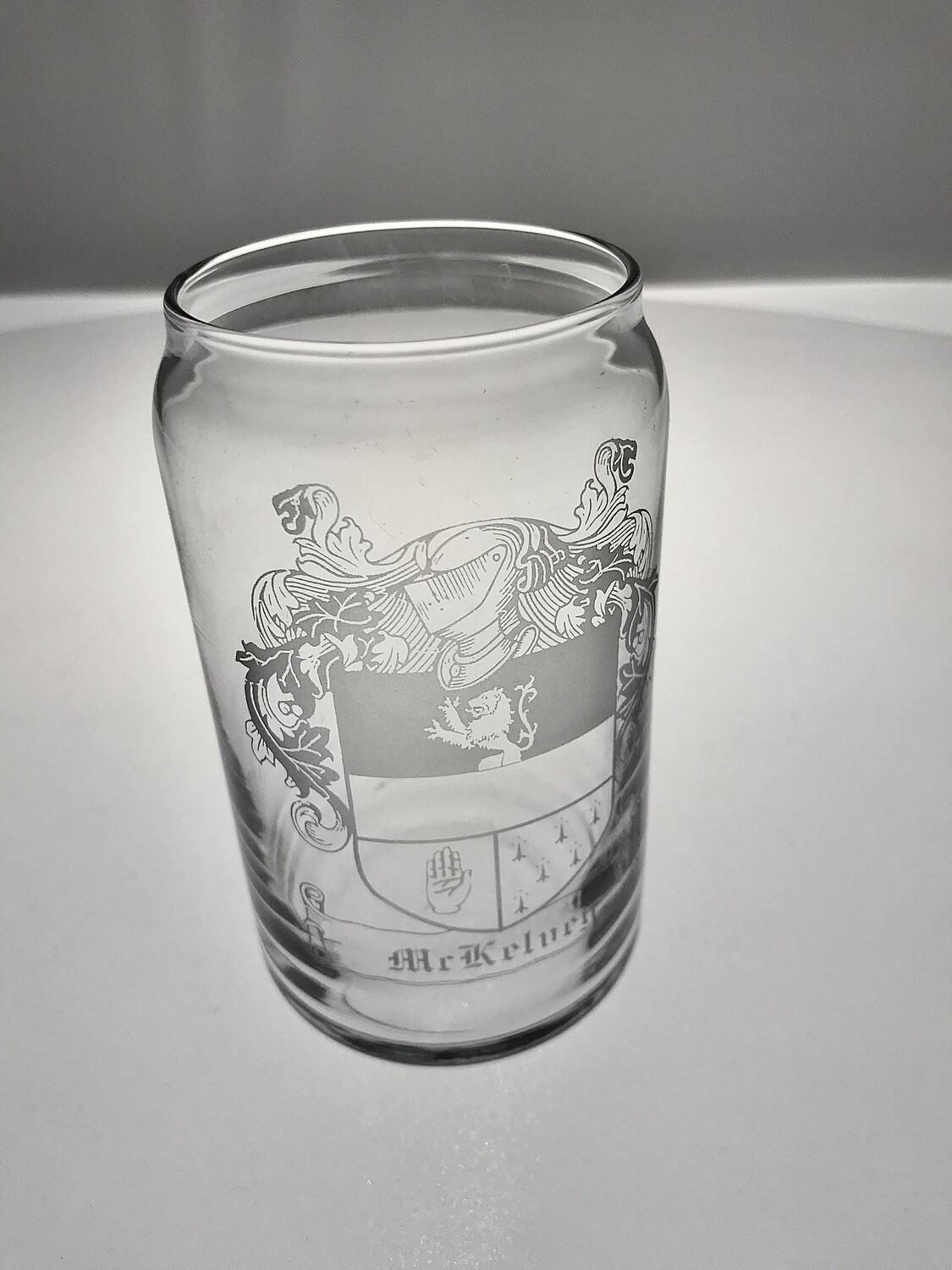 Family Crest Beer Can