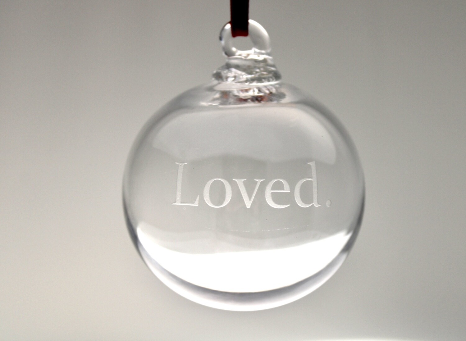 Loved. Blown Ornament