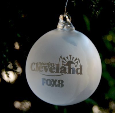 Frosted Corporate Ornament