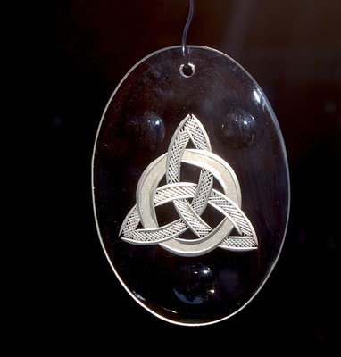 Celtic Trinity &amp; Punty Ornament