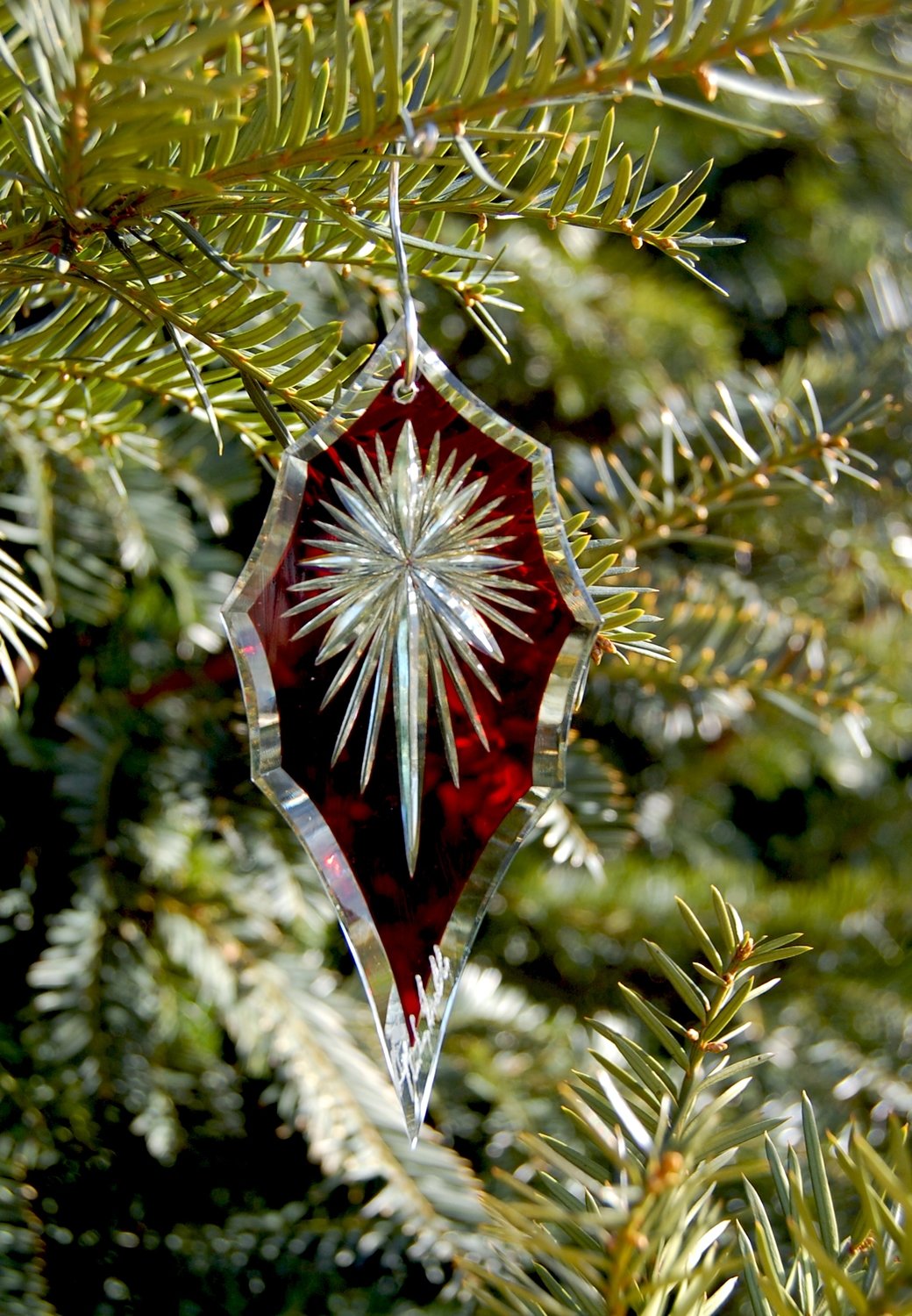 Flashglass Holly Cranberry