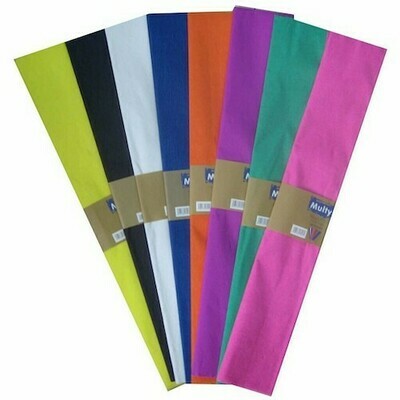 Papel Crepe Colores Surtidos 6/1